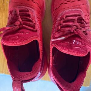 Nike Red and Pink Youth Sneakers